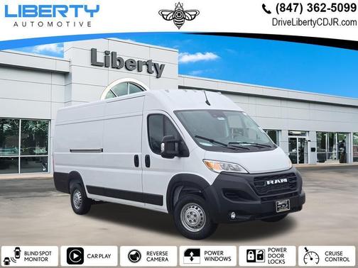 Bright White Clearcoat 2026 RAM ProMaster 3500 High Roof