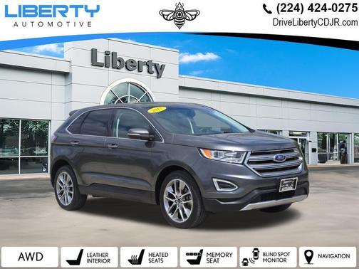 Magnetic 2017 Ford Edge Titanium