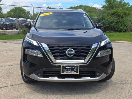 Super Black 2021 Nissan Rogue Platinum