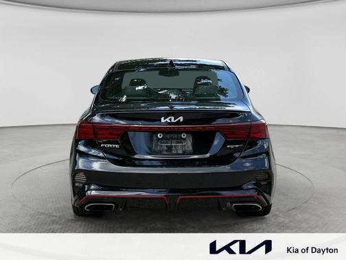Aurora Black 2022 Kia Forte GT