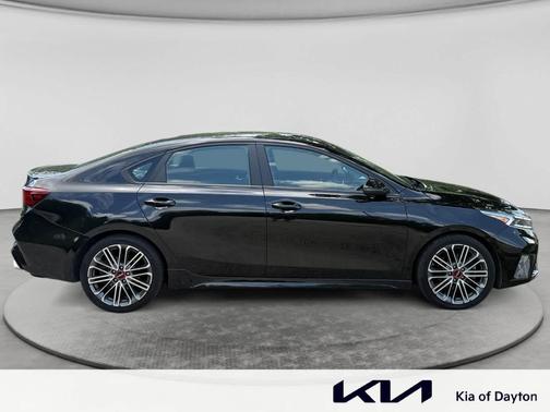 Aurora Black 2022 Kia Forte GT