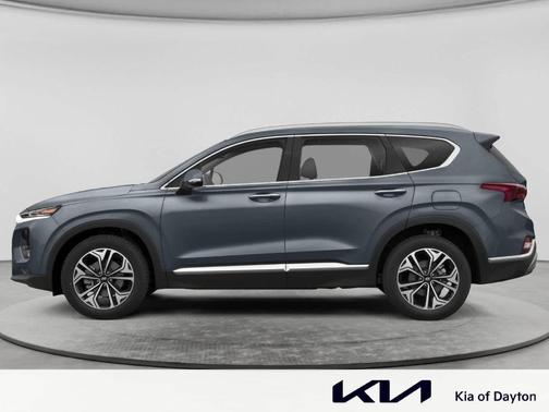 Machine Gray 2019 Hyundai SANTA FE Ultimate