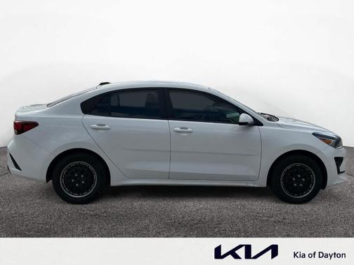 Clear White 2022 Kia Rio S