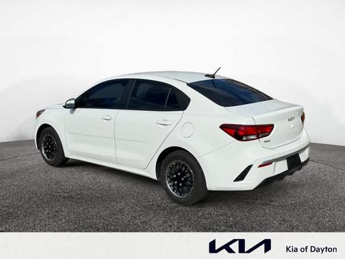 Clear White 2022 Kia Rio S