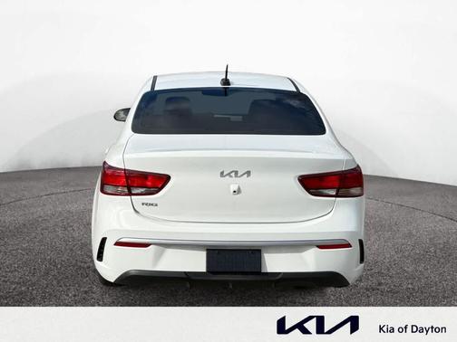 Clear White 2022 Kia Rio S