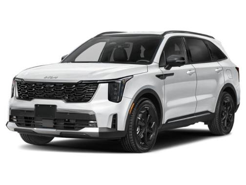 Snow White Pearl 2026 Kia Sorento Hybrid X-LINE SX PRESTIGE
