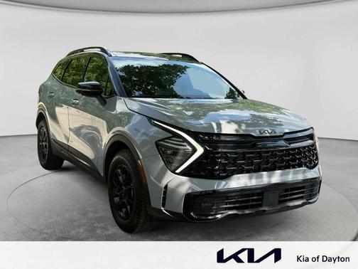 Ebony Black 2025 Kia Sportage X-Pro Prestige