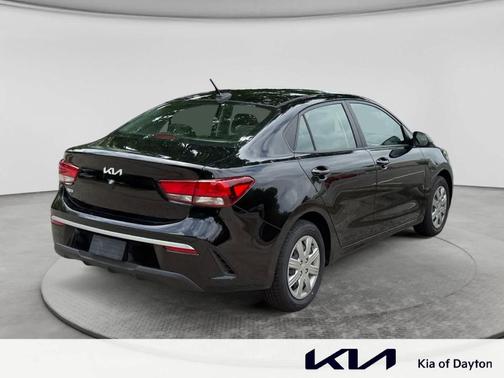 Aurora Black 2022 Kia Rio S