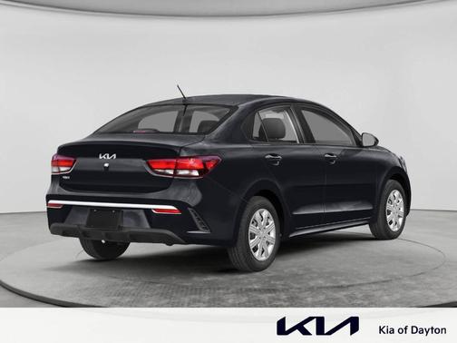 Aurora Black 2022 Kia Rio S