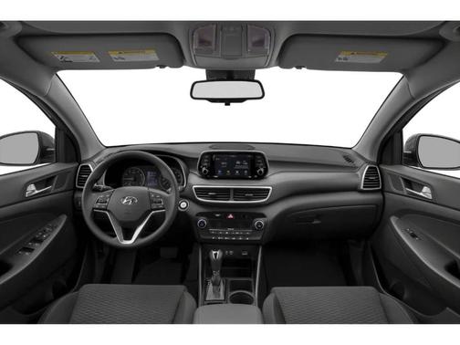 White Cream 2021 Hyundai TUCSON SEL