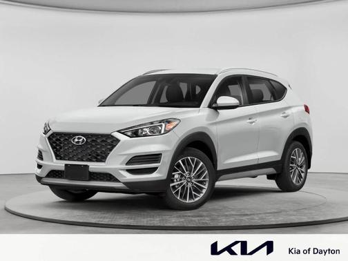 White Cream 2021 Hyundai TUCSON SEL