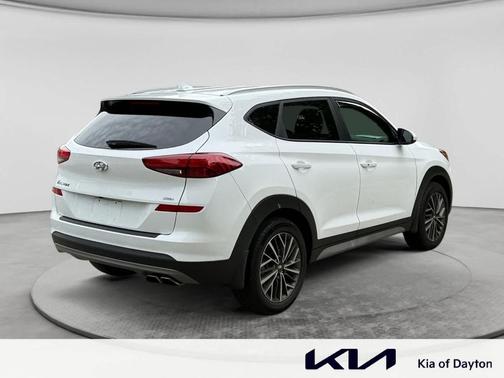 White Cream 2021 Hyundai TUCSON SEL