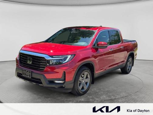 Radiant Red Metallic II 2023 Honda Ridgeline RTL-E