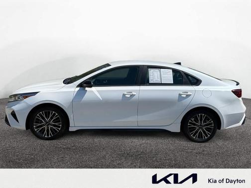 Snow White Pearl 2023 Kia Forte GT-Line
