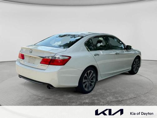 White Orchid Pearl 2014 Honda Accord Sport