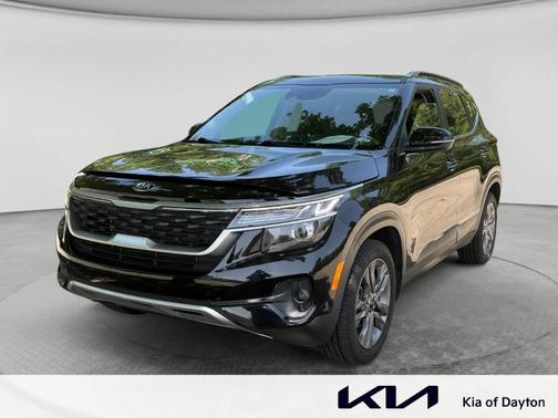 Cherry Black 2021 Kia Seltos S