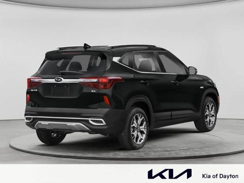 Cherry Black 2021 Kia Seltos S