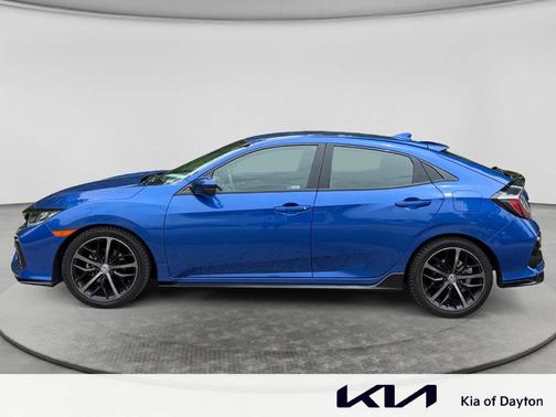 Aegean Blue Metallic 2020 Honda Civic Sport