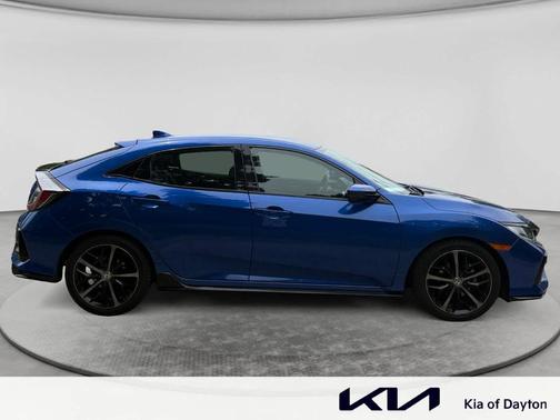 Aegean Blue Metallic 2020 Honda Civic Sport