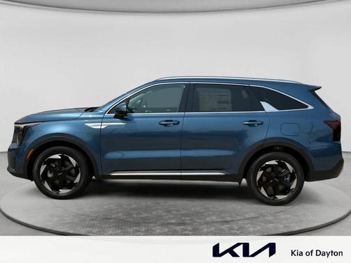 Mineral Blue 2026 Kia Sorento Hybrid EX