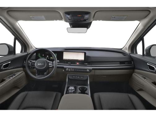 Ceramic Silver 2026 Kia Carnival Hybrid EX