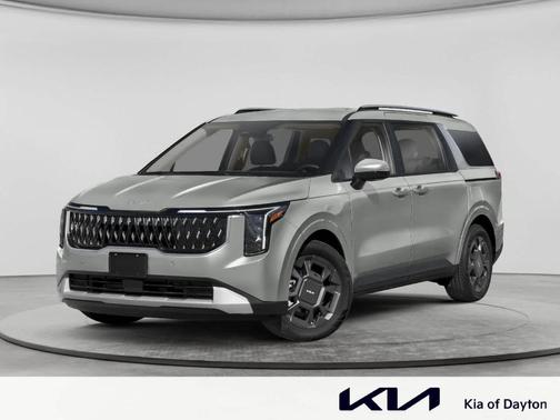 Ceramic Silver 2026 Kia Carnival Hybrid EX
