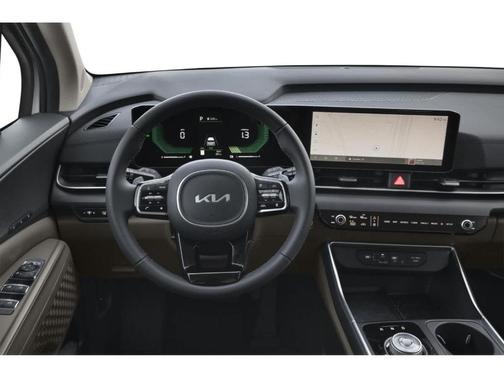 Ceramic Silver 2026 Kia Carnival Hybrid EX