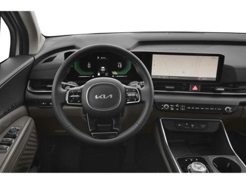 Ivory Silver 2026 Kia Carnival Hybrid EX