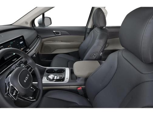 Ivory Silver 2026 Kia Carnival Hybrid EX