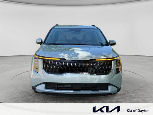 Ivory Silver 2026 Kia Carnival Hybrid EX