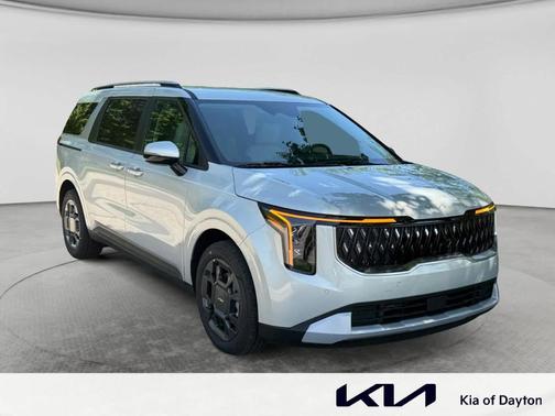 Ivory Silver 2026 Kia Carnival Hybrid EX