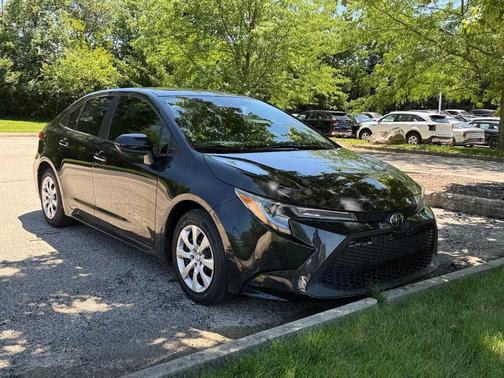 Black Sand Pearl 2022 Toyota Corolla LE