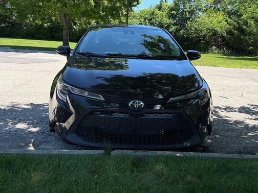 Black Sand Pearl 2022 Toyota Corolla LE