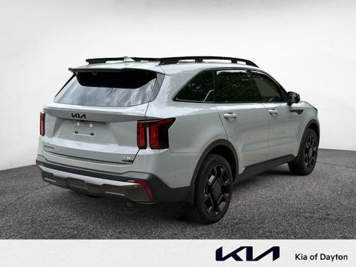 Wolf Gray 2025 Kia Sorento SX Prestige