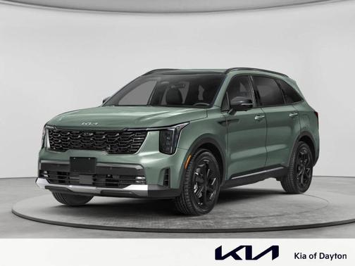 Green 2026 Kia Sorento Hybrid X-LINE SX PRESTIGE