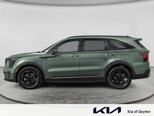 Green 2026 Kia Sorento Hybrid X-LINE SX PRESTIGE