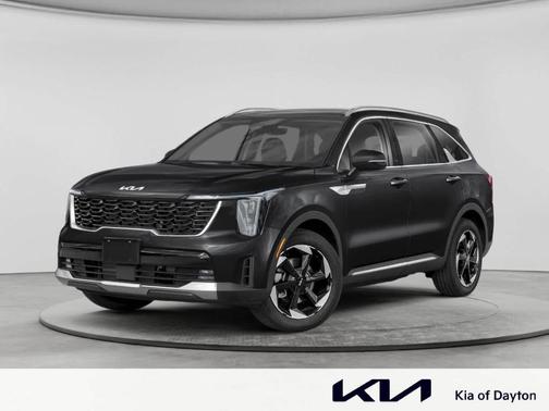 Aurora Black Pearl 2026 Kia Sorento Hybrid EX