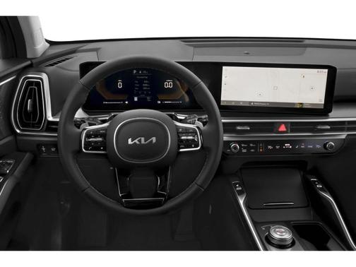 Aurora Black Pearl 2026 Kia Sorento Hybrid EX