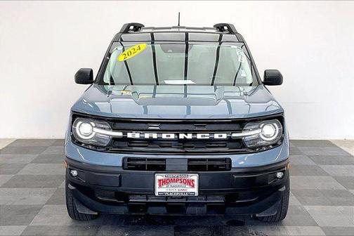 Azure Gray Metallic Tri-Coat 2024 Ford Bronco Sport Outer Banks