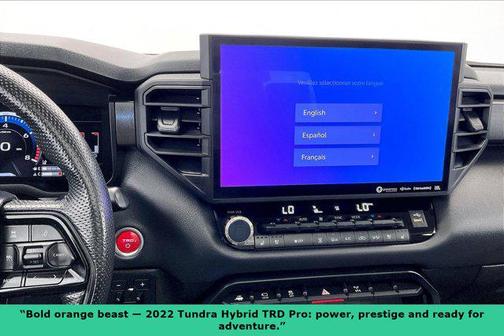2022 Toyota Tundra Hybrid TRD Pro