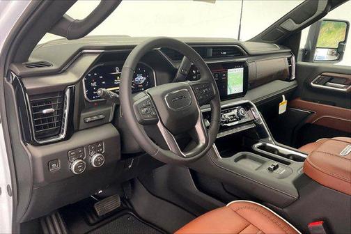 Glacier White Tricoat 2026 GMC Sierra 2500 Denali Ultimate