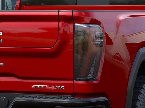 Volcanic Red Tintcoat 2026 GMC Sierra 2500 AT4X