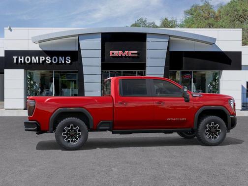 Volcanic Red Tintcoat 2026 GMC Sierra 2500 AT4X