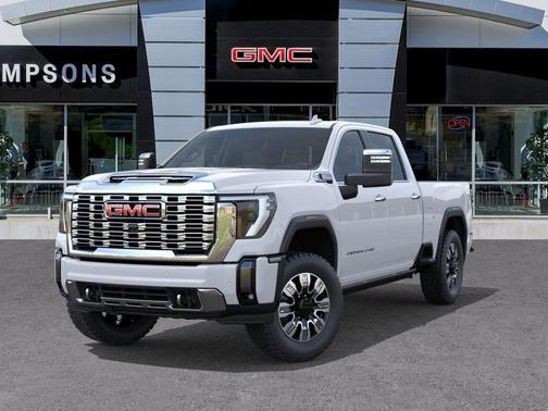Glacier White Tricoat 2026 GMC Sierra 3500 Denali