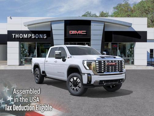 Glacier White Tricoat 2026 GMC Sierra 3500 Denali