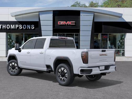Glacier White Tricoat 2026 GMC Sierra 3500 Denali