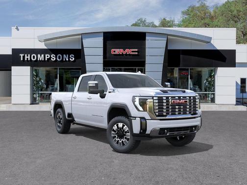Glacier White Tricoat 2026 GMC Sierra 3500 Denali