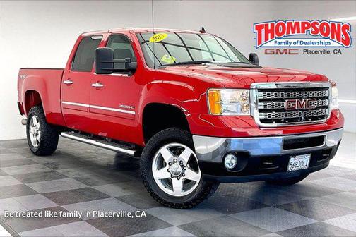 Fire Red 2013 GMC Sierra 2500 SLE