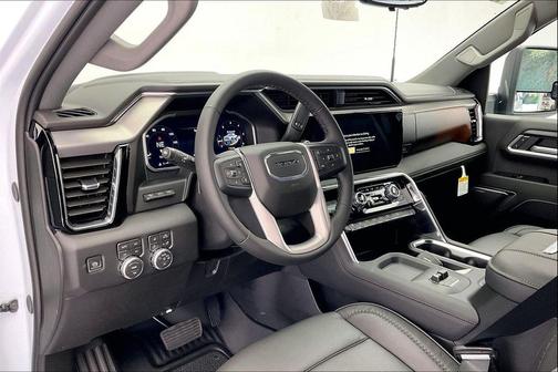 Glacier White Tricoat 2026 GMC Sierra 2500 Denali