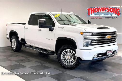 White 2021 Chevrolet Silverado 3500 High Country